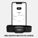 XOSS Chest Strap Heart Rate Monitor, Bluetooth, ANT+, Accurate, Medical Fabric