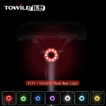 TOWILD Colorful Bike Tail Light